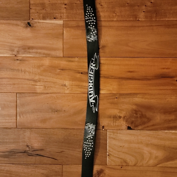 Christian Audigier Leather belt - Picture 2 of 5